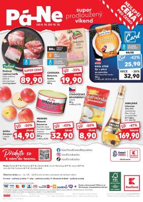 akční leták Kaufland 6.10.2021-12.10.2021