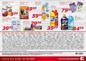 akční leták ESO MARKET 6.10.2021-17.10.2021