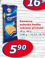 Oplatky Romanca Sedita