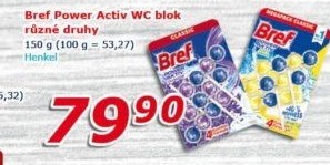 WC blok tuhý Power Aktiv Bref