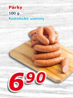 Párky Kostelecké uzeniny
