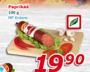 Salám Paprikáš Krásno