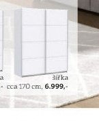 Skříň s posuvnými dveřmi šířka cca 170 cm