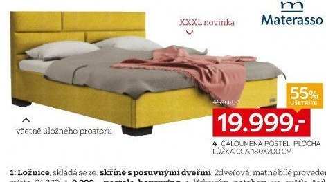 Čalouněná postel