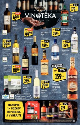 akční leták Albert 6.10.2021-12.10.2021
