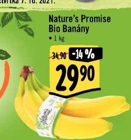 Banány bio Nature'
