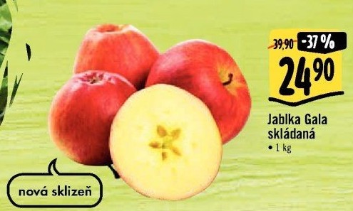 Jablka Gala