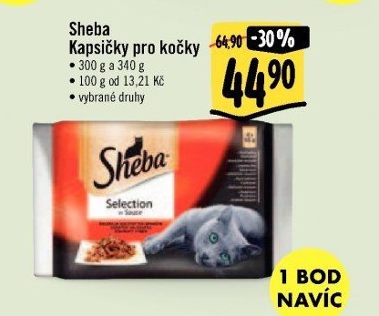 Kapsičky pro kočky Sheba