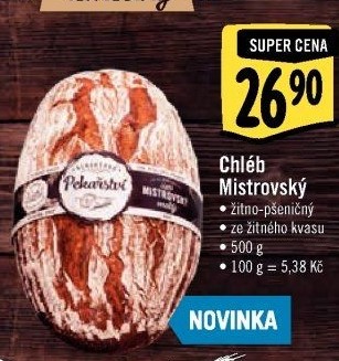 Mistrovský chléb Albert