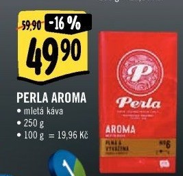 Mletá káva Aroma AH Perla