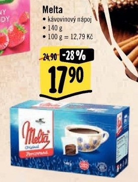 Nápoj instantní obilninový porcovaný Melta Kávoviny