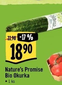 Okurka hadovka bio Nature'