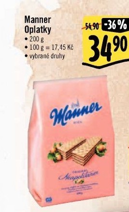 Oplatky Manner