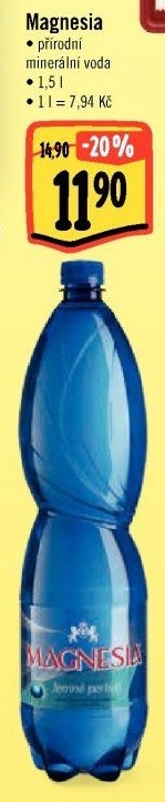 Přírodní voda Magnesia