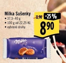 Sušenky Milka