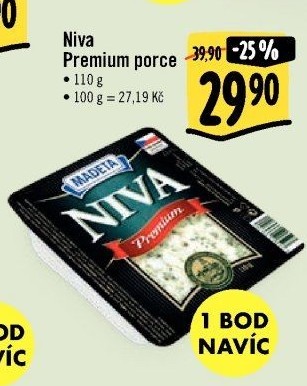 Sýr Niva 60% Premium Madeta
