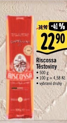 Těstoviny Riscossa