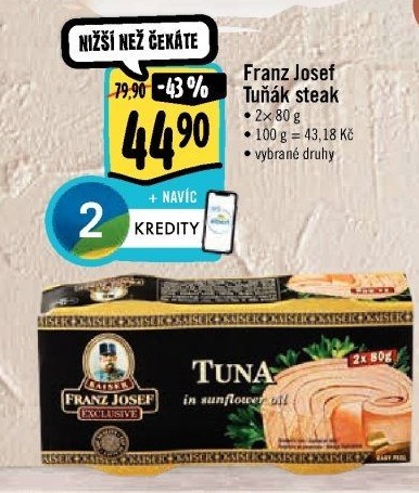 Tuňák steak Exclusive Franz Josef Kaiser