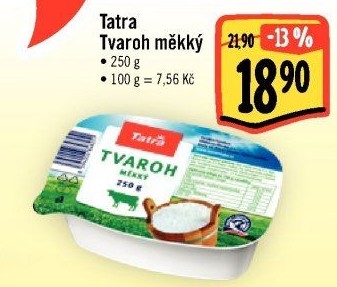 Tvaroh měkký Tatra