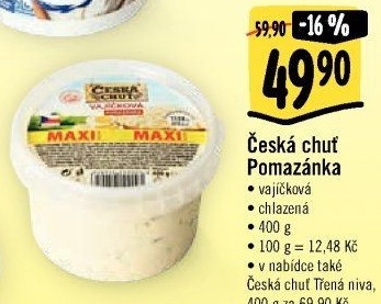 Vajíčková pomazánka Česká chuť