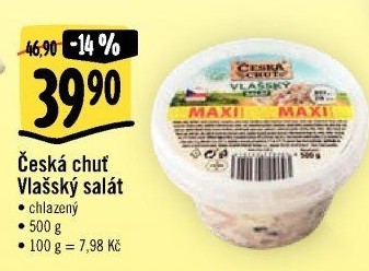 Vlašský salát Česká chuť