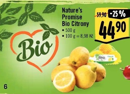 Citrony bio Nature'