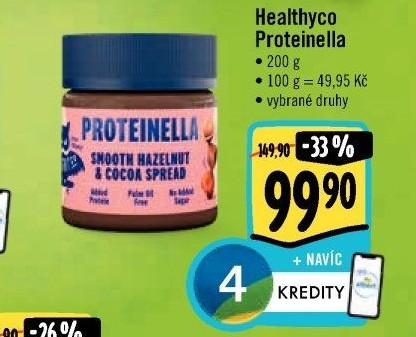 Čokoládová pomazánka Proteinella HealthyCo