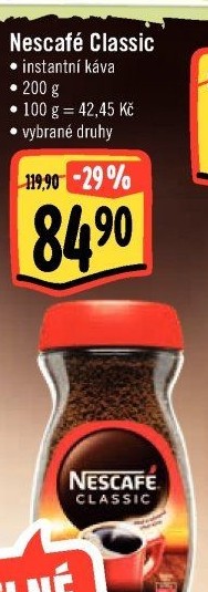 Instantní káva Nescafé Classic