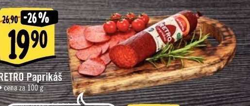 Salám Paprikáš Albert Retro
