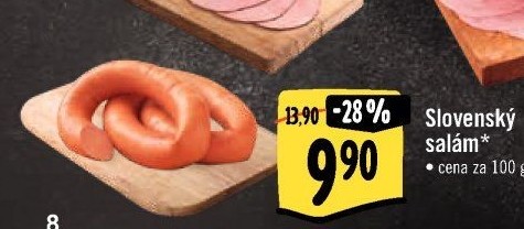 Salám slovenský točený