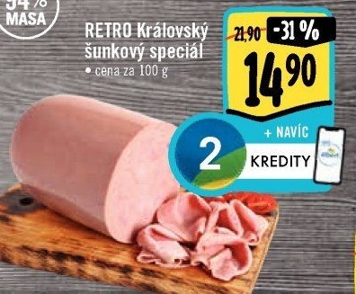 Salám šunkový královský speciál Albert Retro