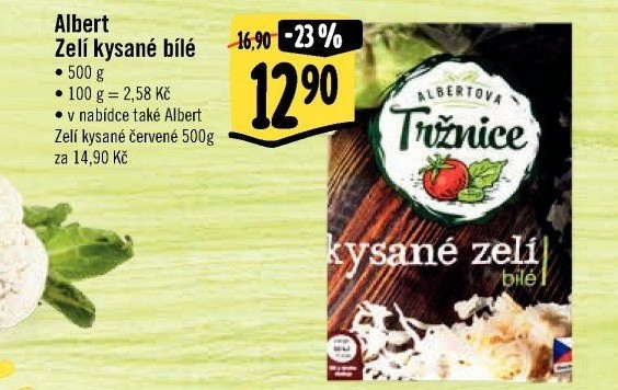 Zelí bílé kysanéAlbert