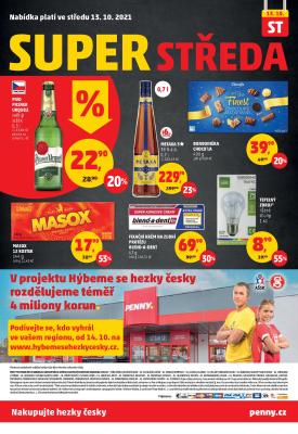 akční leták Penny Market 7.10.2021-13.10.2021