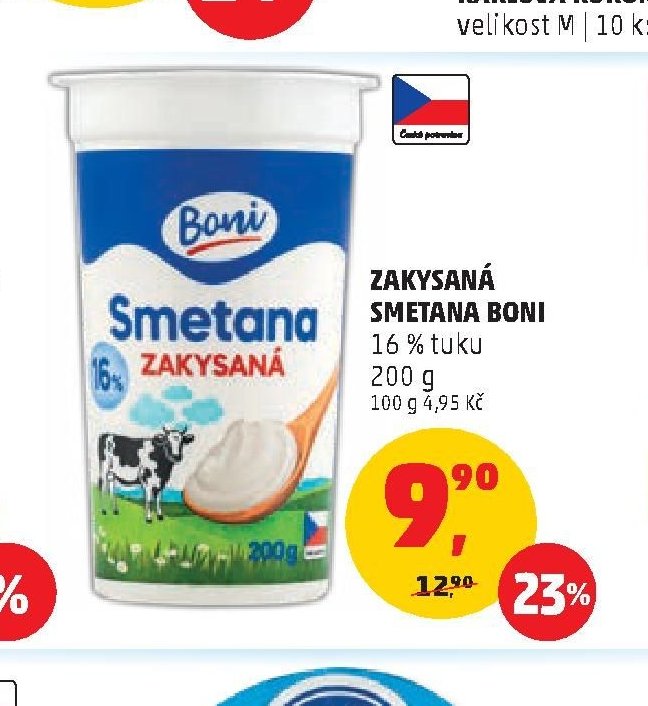 ZAKYSANÁ SMETANA BONI