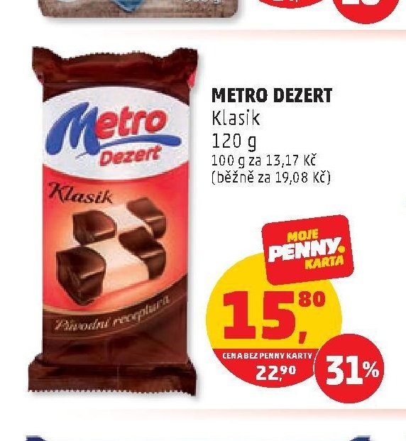 Metro dezert Klasik