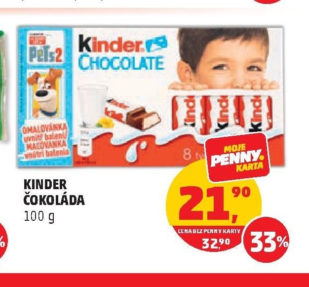 Kinder čokoláda