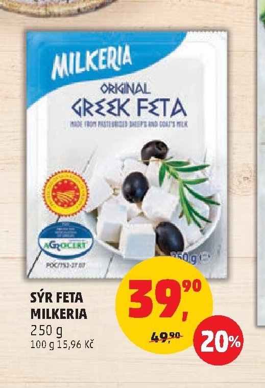 SÝR FETA MILKERIA 250 g