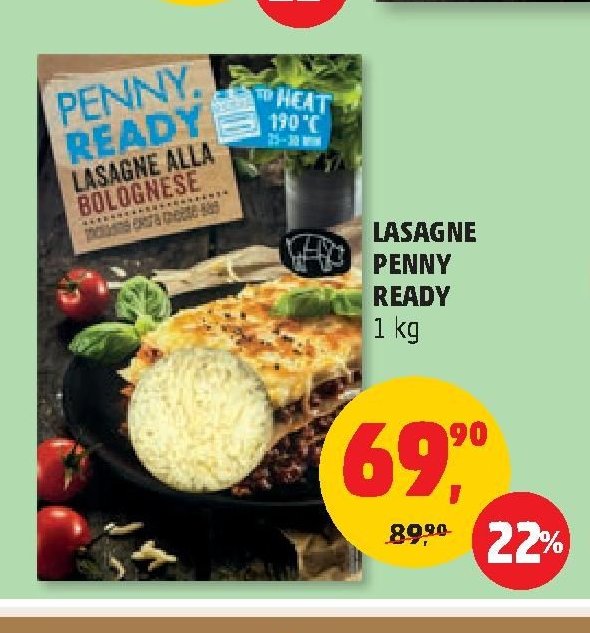 LASAGNE PENNY READY