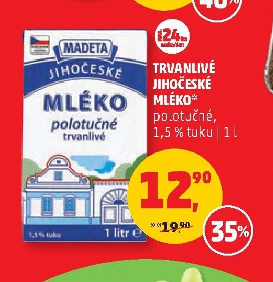 TRVANLIVÉ JIHOČESKÉ MLÉKO