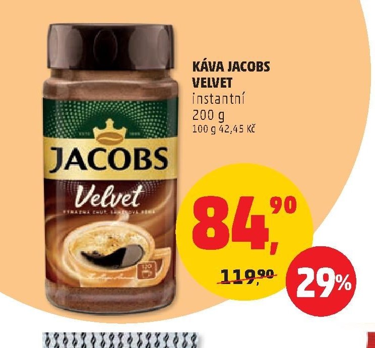 KÁVA JACOBS VELVET instantní