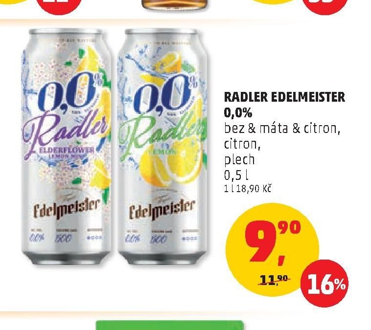 RADLER EDELMEISTER 0,0%