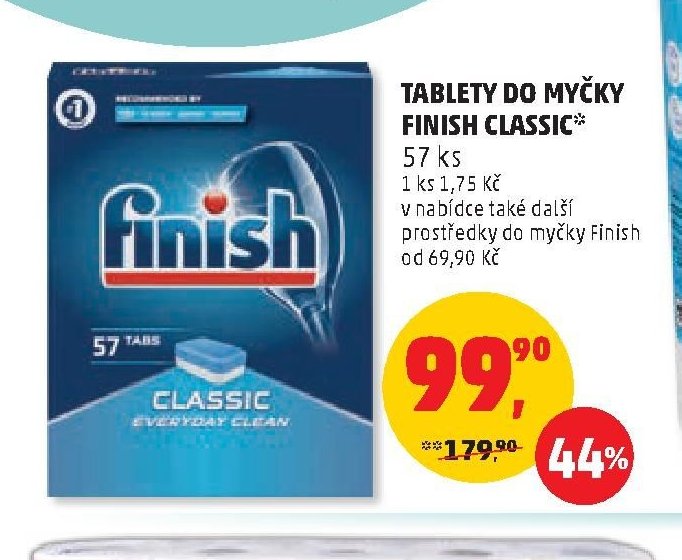 Tablety do myčky Finish Classic