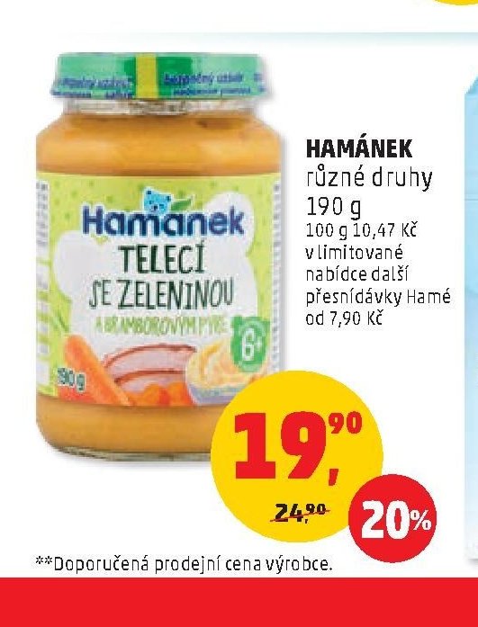 Hamánek různé druhy