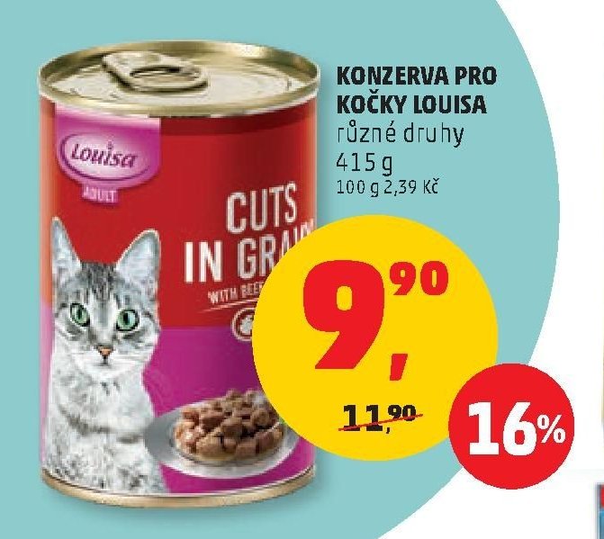 KONZERVA PRO KOČKY LOUISA