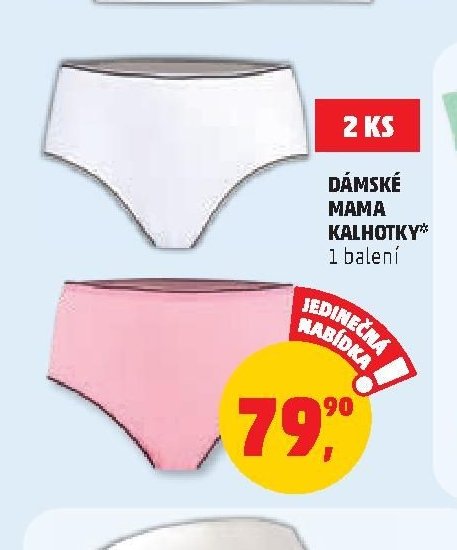 DÁMSKÉ MAMA KALHOTKY