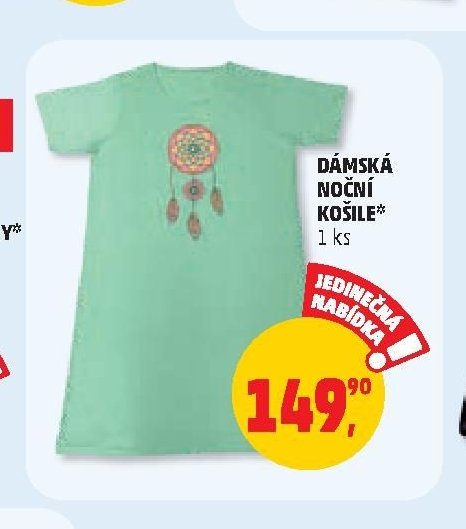 DÁMSKÁ NOČNÍ KOŠILE