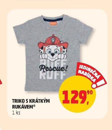 Triko s krátkým rukávem