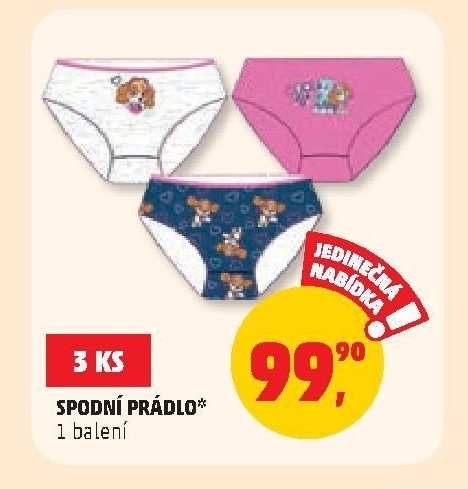 Spodní prádlo (3 ks)