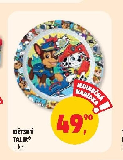 Dětský talíř