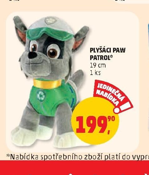 Plyšáci Paw Patrol
